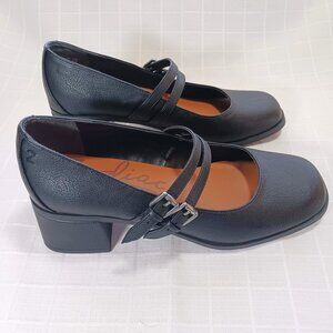 NEW Zodiac Flores Mary Jane Black Double Buckle Size 7M